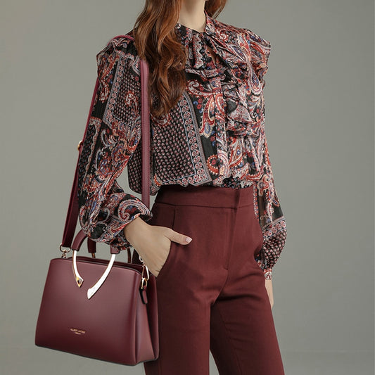 High Quality Leather Casual Crossbody Shoulder Bags for Women 2022 New Luxury Purses And Handbags Women Bags Designer Totes Sac - https://www.luxenorstore.com