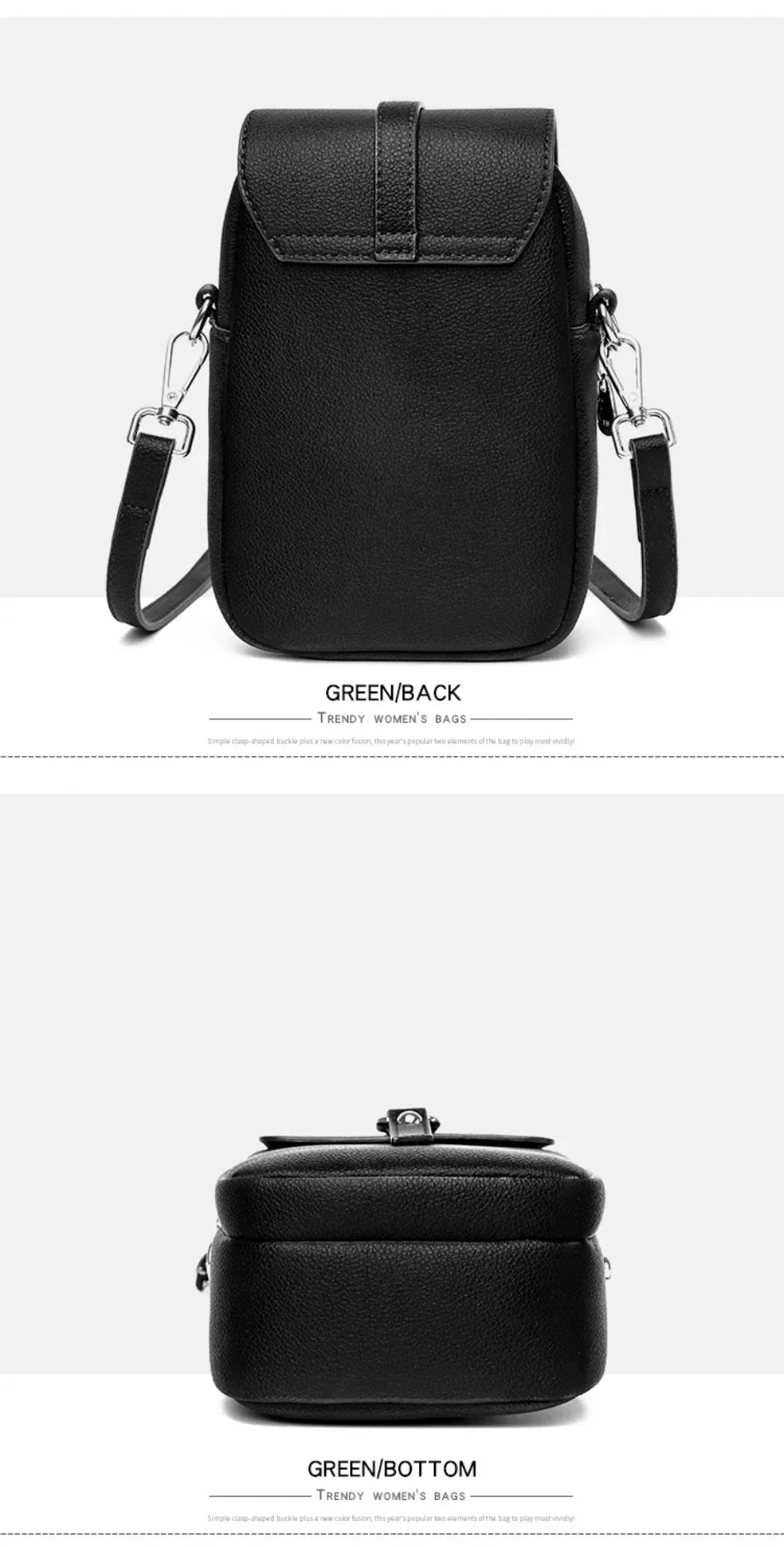2024 Genuine High Quality Fashion Solid Colors Shoulder Messenger Bags for Women  Leather Crossbody Handbags Designer Sac A Main