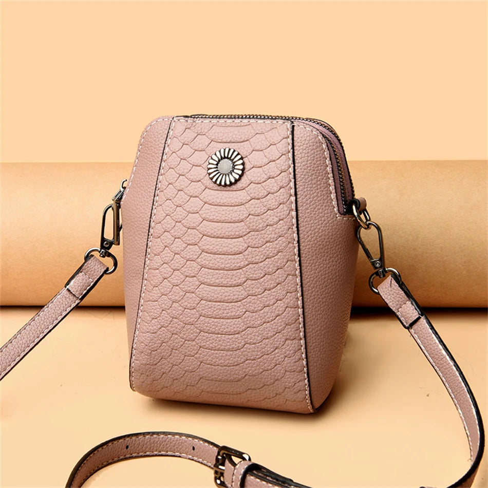 Women's 2024 Fashion Trendy Handbag Purse Luxury Designer Female Shoulder Crossbody Bag High Quality Ladies Messenger Sac A Mian