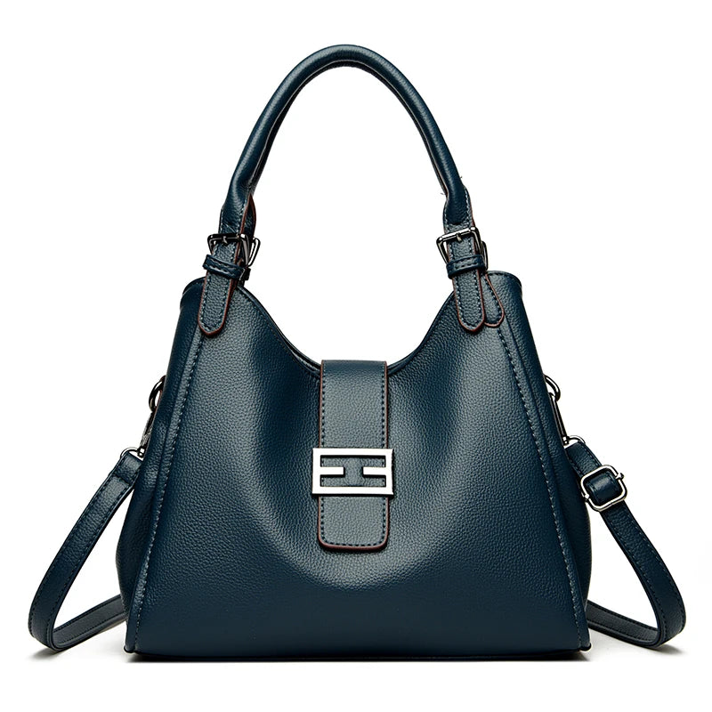 Genuine Luxury Purses Handbags Fashion High Quality Soft Leather Shoulder  Crossbody Bags for Women Large Tote 2024 Sac A Main