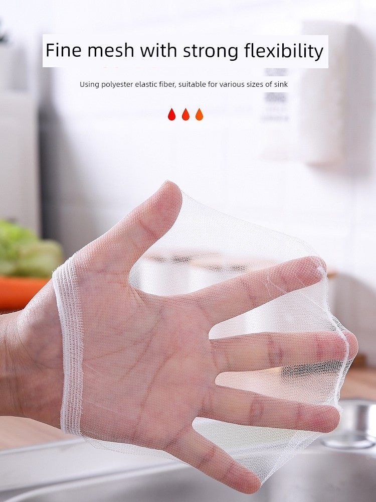 Sink Net Red Cleaning Kitchen Supplies