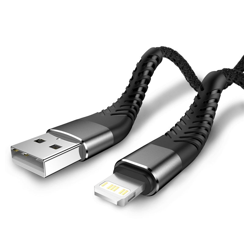 Quick Charge USB Cable For iPhone 12 13 14 11 Pro X Max 6 7 8 Plus 5 SE Apple iPad Origin Mobile Phone Cord Data Charger Wire 3m
