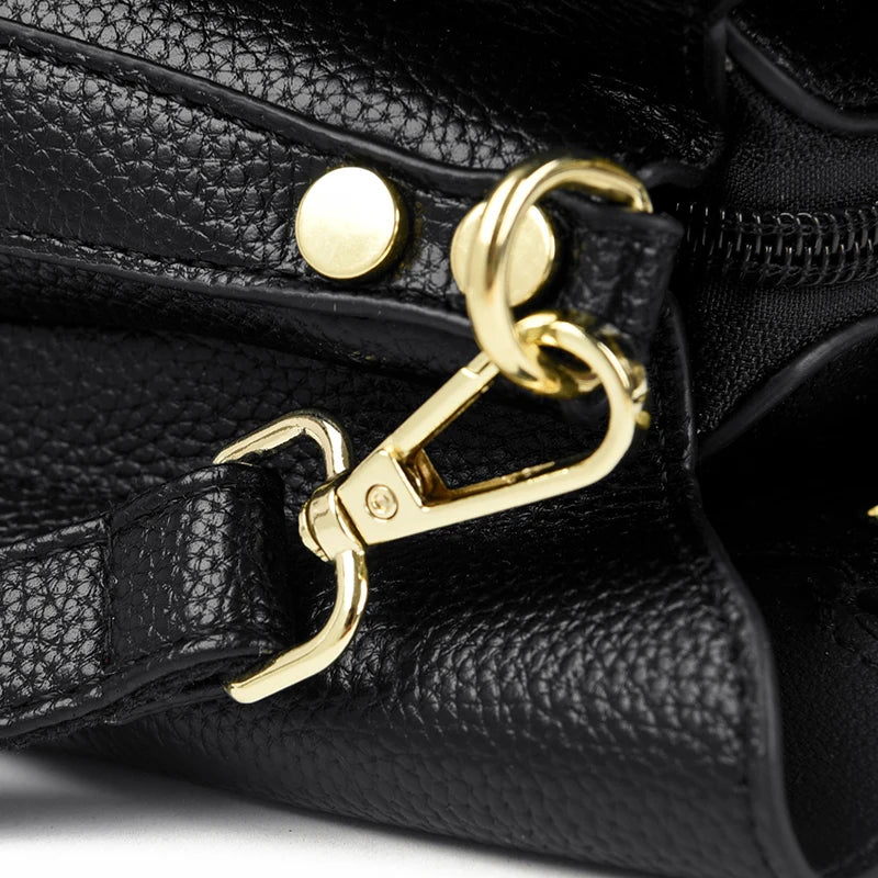 Fashion Women Designer 3 Layers Shoulder Crossbody Sac Ladies Large Capacity Leather Handbags Shopper Brand Messenger Totes