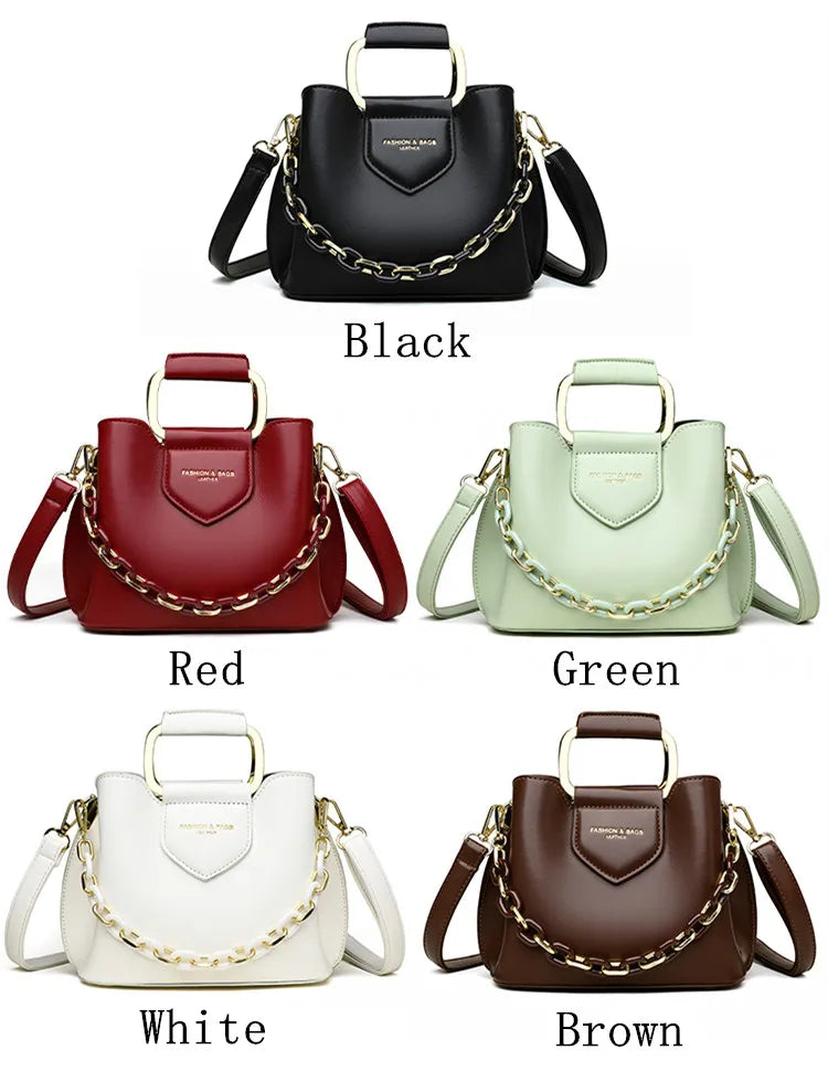 New Shoulder Bags High quality PU for Women Fashion Women's Bag high-quality Design Advanced Underarm Handbags Beautiful Purses
