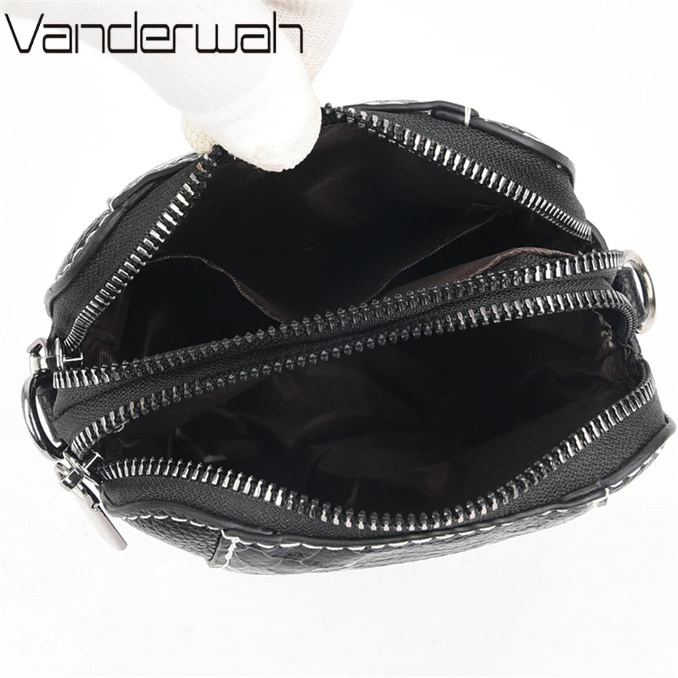 Women's 2024 Fashion Trendy Handbag Purse Luxury Designer Female Shoulder Crossbody Bag High Quality Ladies Messenger Sac A Mian