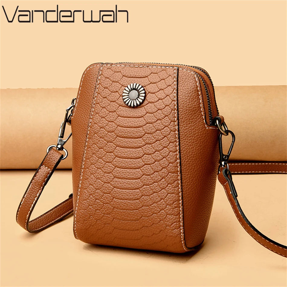 Women's 2024 Fashion Trendy Handbag Purse Luxury Designer Female Shoulder Crossbody Bag High Quality Ladies Messenger Sac A Mian