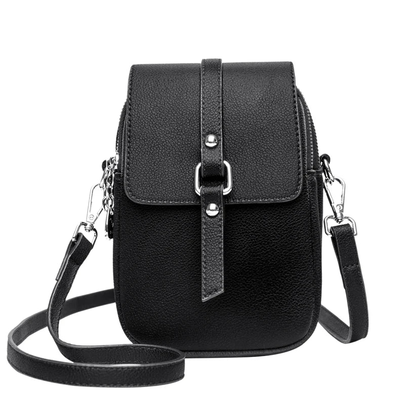 2024 Genuine High Quality Fashion Solid Colors Shoulder Messenger Bags for Women  Leather Crossbody Handbags Designer Sac A Main