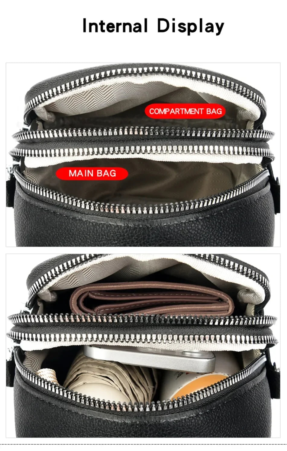 2024 Genuine High Quality Fashion Solid Colors Shoulder Messenger Bags for Women  Leather Crossbody Handbags Designer Sac A Main
