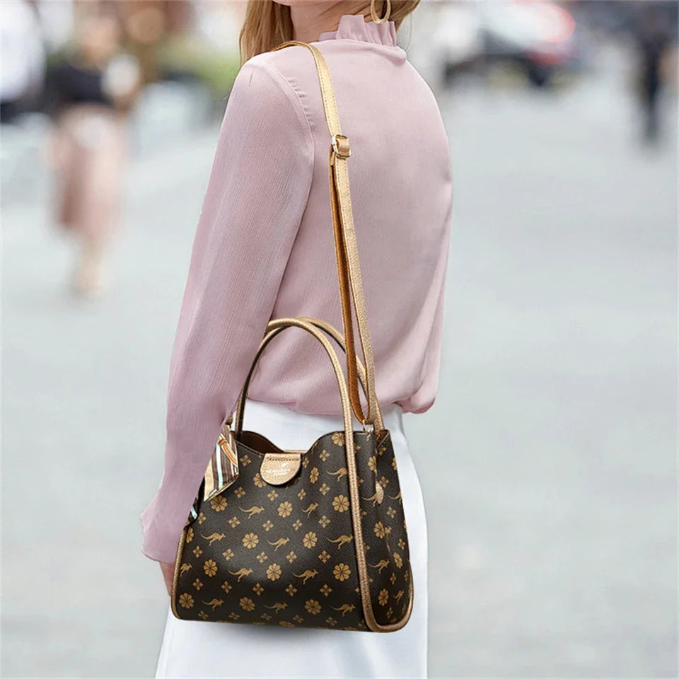 Brand Women Crossbody Bags High Quality Soft Leather Handbags and Purses Luxury Designer Shoulder Messenger Shopper Sac A Main