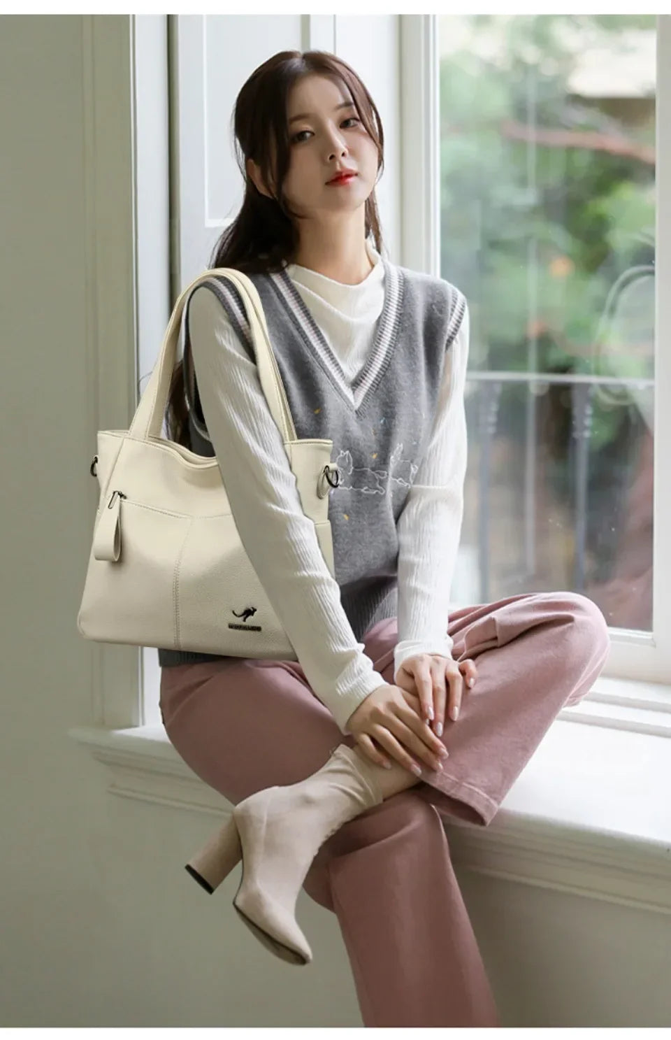 Genuine Brand Soft Leather Ladies Handbags Luxury Designer Shoulder Bags  New Classic High Quality Crossbody Bags for Women
