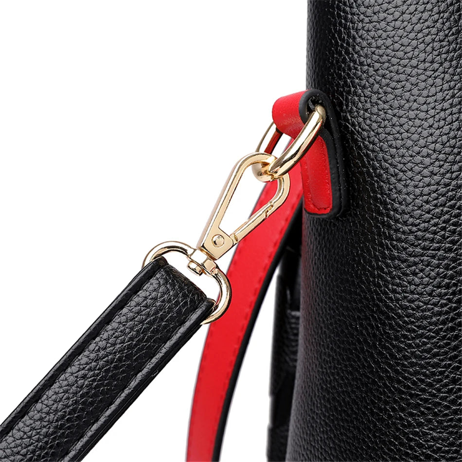 3 Layers Luxury Handbags Women Bags Designer Letters Women's PU Leather Hand Shopping Bags Shoulder Crossbody Bag Sac A Main