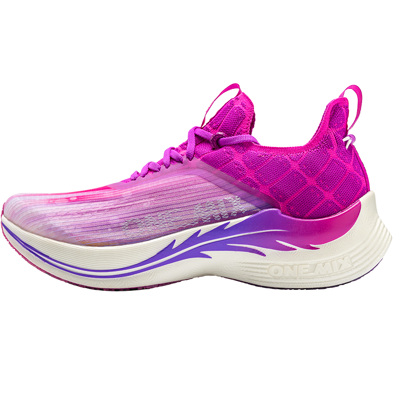 ONEMIX Men Marathon Running Shoes Carbon Fibre Plate Racing Shoes Professional Lightweight Technology Men's Sneakers For Outdoor
