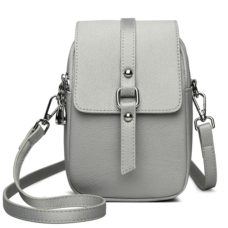 2024 Genuine High Quality Fashion Solid Colors Shoulder Messenger Bags for Women  Leather Crossbody Handbags Designer Sac A Main