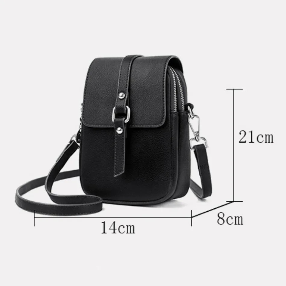 2024 Genuine High Quality Fashion Solid Colors Shoulder Messenger Bags for Women  Leather Crossbody Handbags Designer Sac A Main