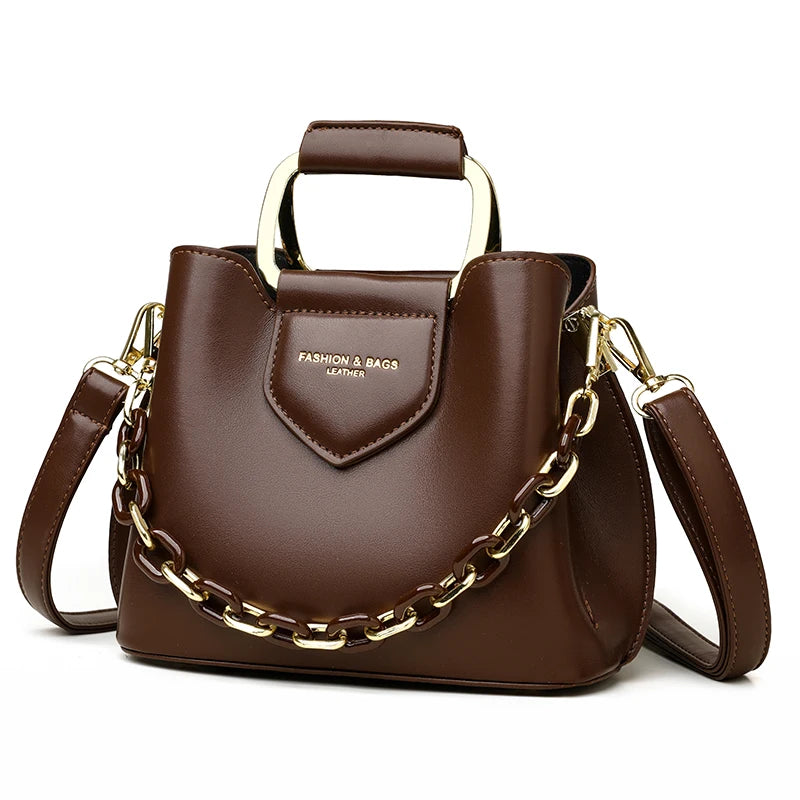 New Shoulder Bags High quality PU for Women Fashion Women's Bag high-quality Design Advanced Underarm Handbags Beautiful Purses