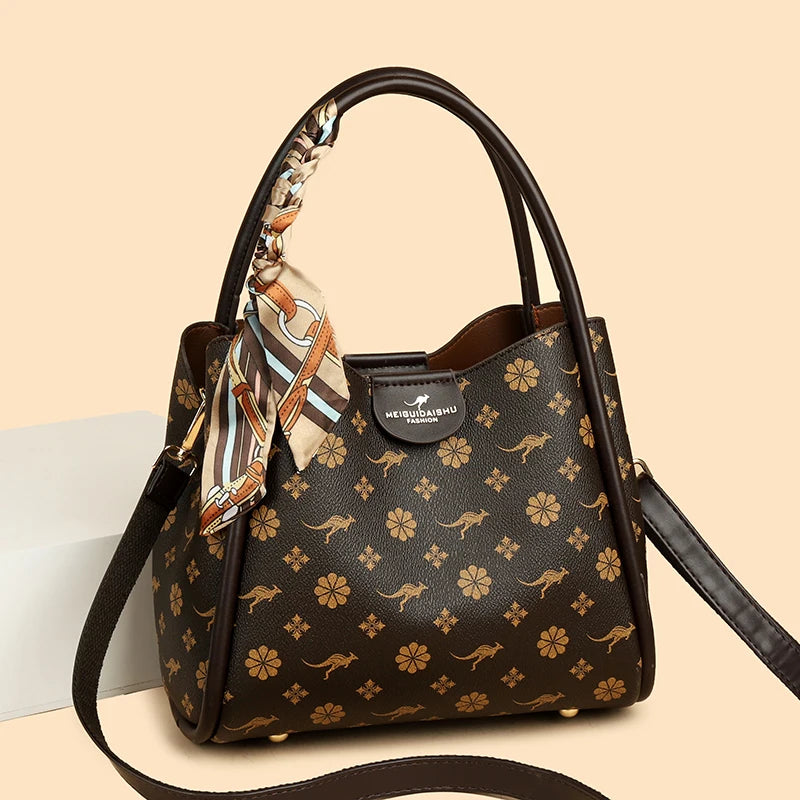 Brand Women Crossbody Bags High Quality Soft Leather Handbags and Purses Luxury Designer Shoulder Messenger Shopper Sac A Main