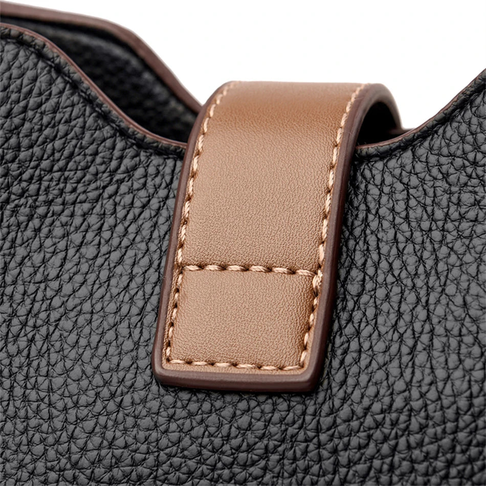 3-layer Large Capacity Purses and Handbags Crossbody for Women Designers High Quality Leather Fashion New Messenger Shoulder Bag