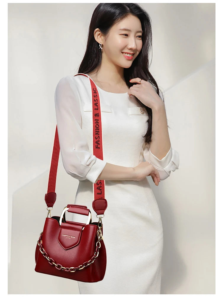 New Shoulder Bags High quality PU for Women Fashion Women's Bag high-quality Design Advanced Underarm Handbags Beautiful Purses