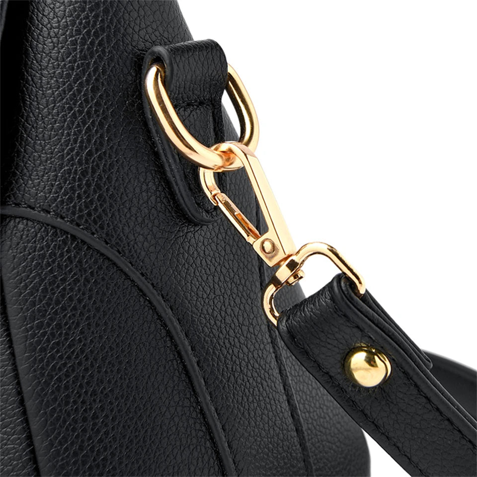 New Retro Purses and Handbags Women Bag High Quality Leather Shoulder Crossbody Bags Luxury Designer Ladies Casual Messenger Sac