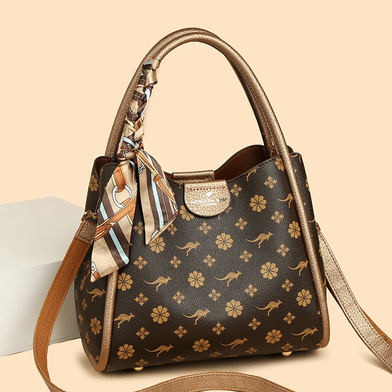 Brand Women Crossbody Bags High Quality Soft Leather Handbags and Purses Luxury Designer Shoulder Messenger Shopper Sac A Main