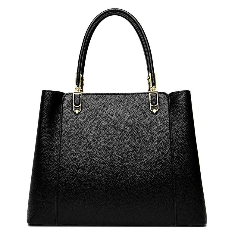 Fashion Women Designer 3 Layers Shoulder Crossbody Sac Ladies Large Capacity Leather Handbags Shopper Brand Messenger Totes