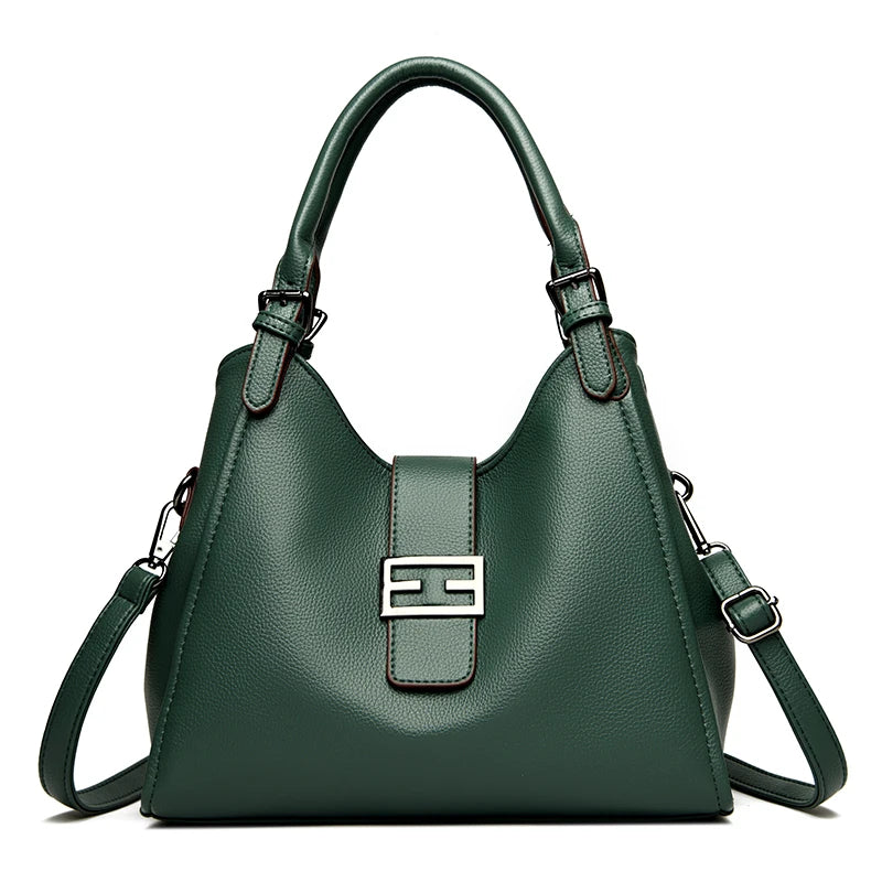 Genuine Luxury Purses Handbags Fashion High Quality Soft Leather Shoulder  Crossbody Bags for Women Large Tote 2024 Sac A Main