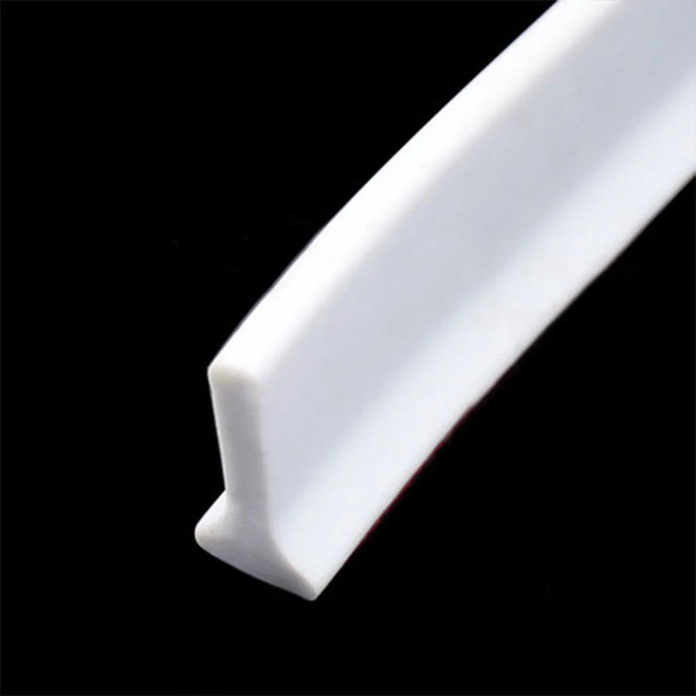 1PC 1-3M Bathroom Water Stopper Silicone Retaining Strip Water Shower Dam Flood Barrier Dry And Wet Separation Blocker