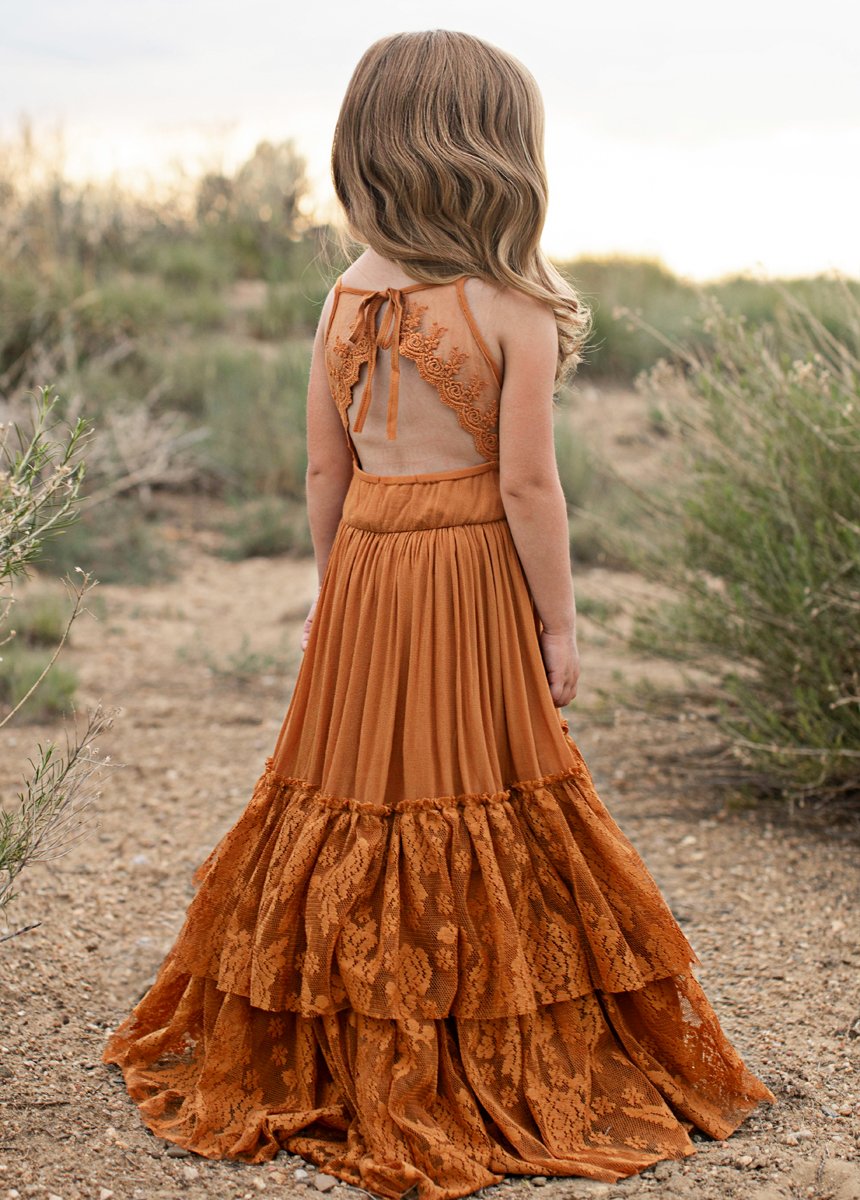 Summer Girls Lace Chiffon Dresses Kids Flower Girl Wedding Princess Party Dress Vestidos Costume Children Clothing For 4-14Years - https://www.luxenorstore.com