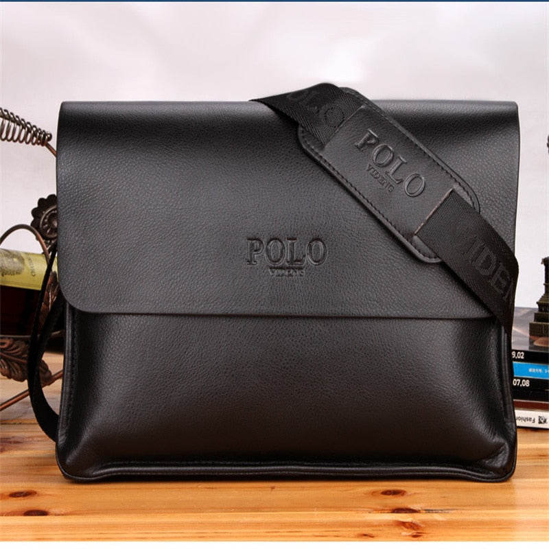 Luxury Vintage Man Bag Boy Waterproof PU Leather Business Style Men's Messenger Crossbody Casual Handbag Shoulder Bag - https://www.luxenorstore.com