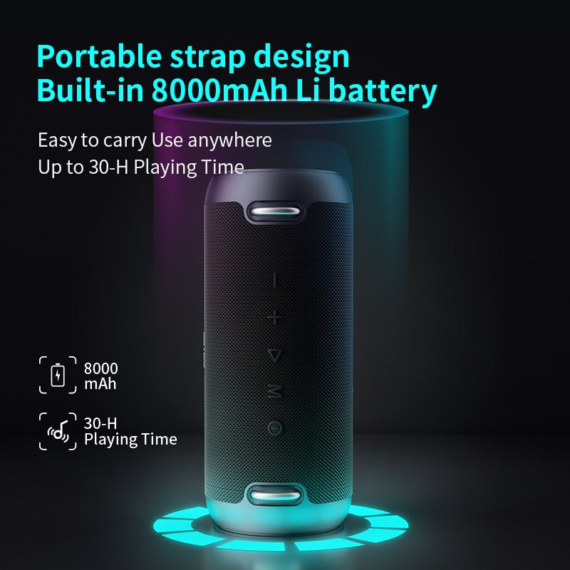 mifa A90 Bluetooth Speaker 60W Output Power Bluetooth Speaker with Class D Amplifier Excellent Bass Performace camping speaker - https://www.luxenorstore.com