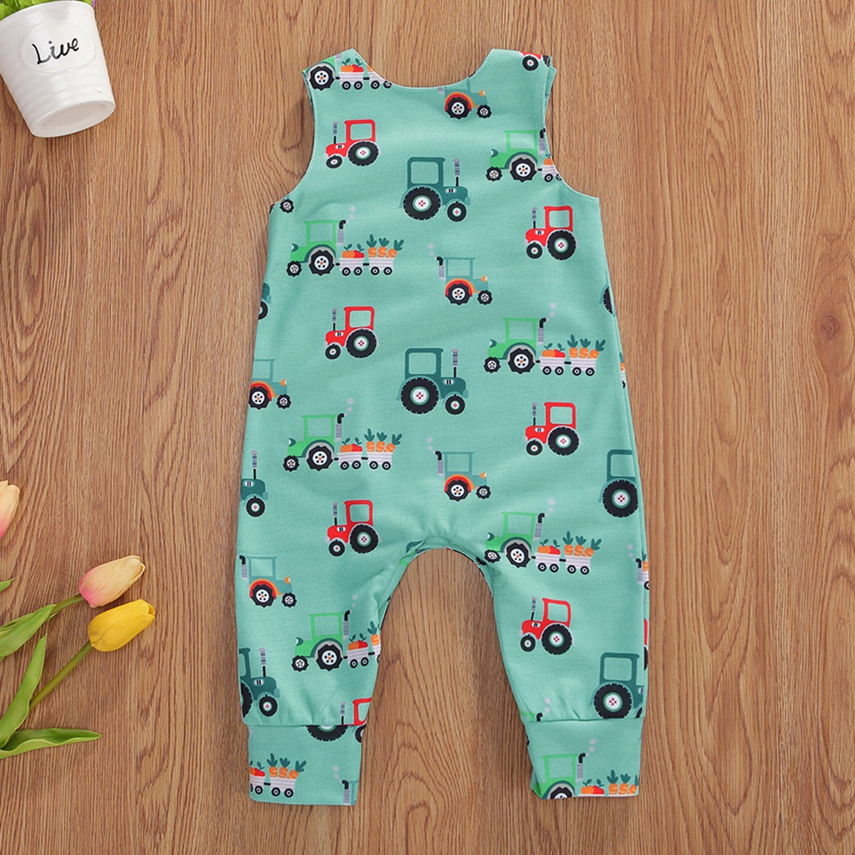 Citgeett Summer Newborn Baby Boys Girls Cotton Romper Sleeveless Button Jumpsuit Playsuit Overalls Casual Outfits - https://www.luxenorstore.com