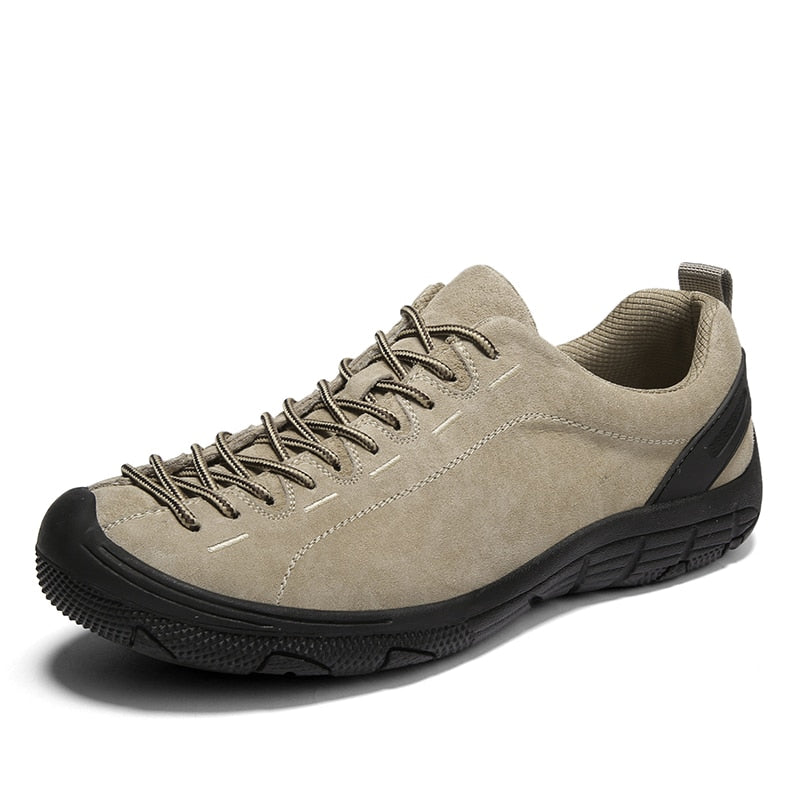 Genuine Leather Men's Shoes Outdoor Non-slip Sneakers Breathable Large Size Casual Shoes Fashion Flats Boat Shoes Men Loafers