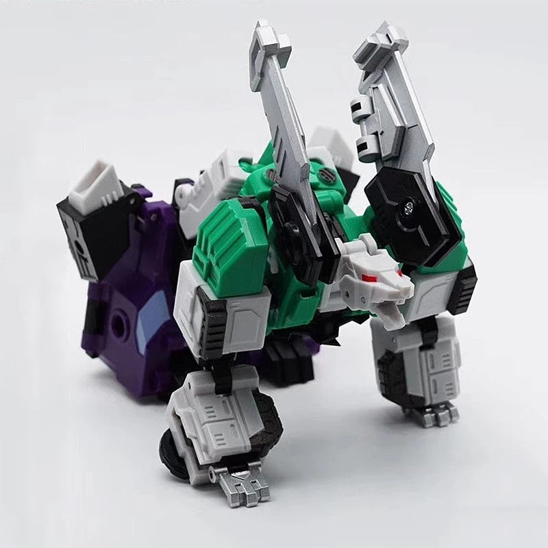 Transformation MFT MF27 MF-27 MF-27G Sixshot Greatshot Ninja Pioneer Series Armored Vehicle Jet War G1 Action Figure Toys - https://www.luxenorstore.com