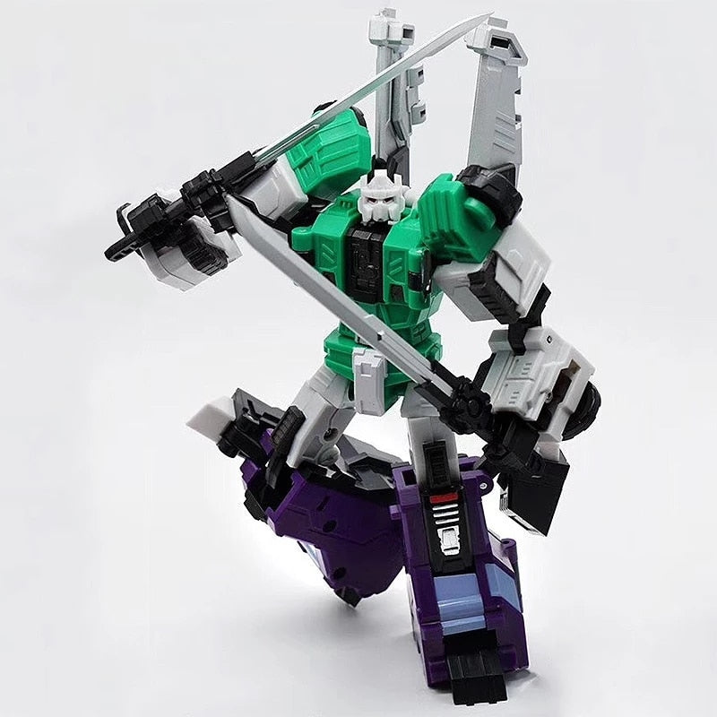 Transformation MFT MF27 MF-27 MF-27G Sixshot Greatshot Ninja Pioneer Series Armored Vehicle Jet War G1 Action Figure Toys - https://www.luxenorstore.com