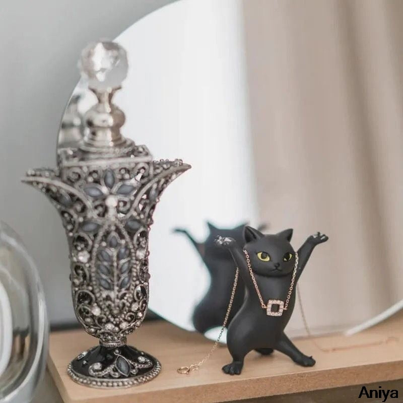 5pcs Set Funny Cat Pen Holder Toy Hold Everything Cat Earphone Bracket Home Decor Festival Decoration Charming Kitty Storage Set - https://www.luxenorstore.com