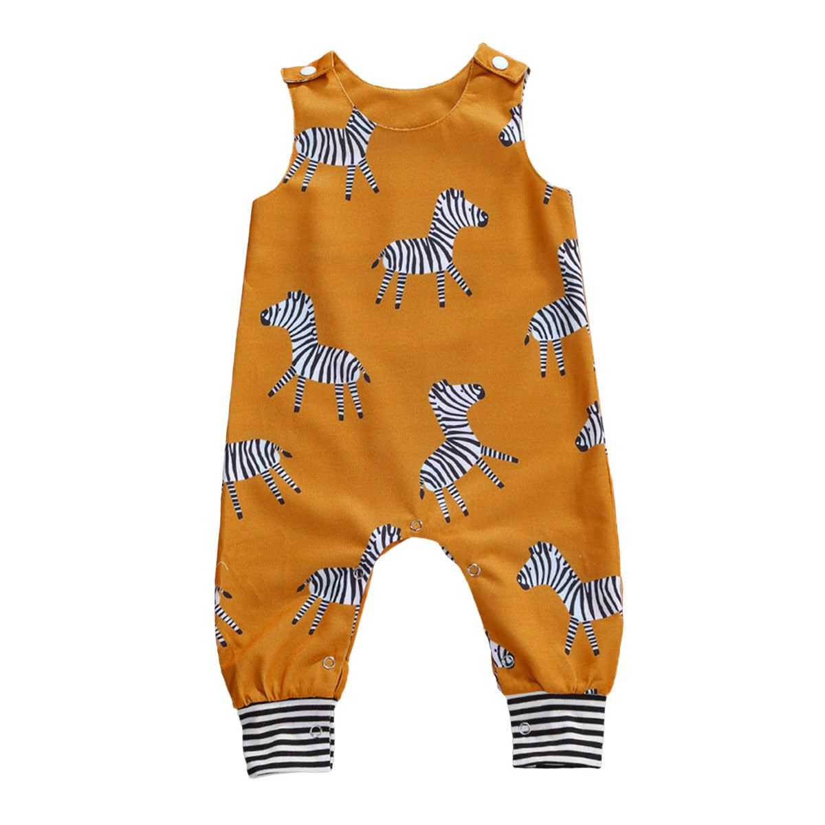 Citgeett Summer Newborn Baby Boys Girls Cotton Romper Sleeveless Button Jumpsuit Playsuit Overalls Casual Outfits - https://www.luxenorstore.com
