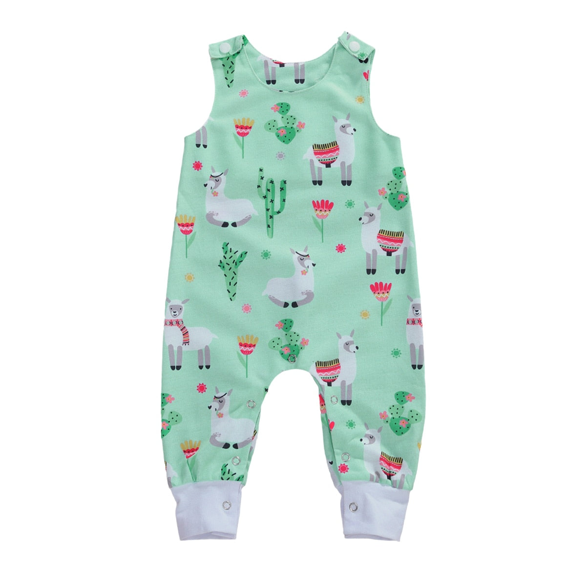 Citgeett Summer Newborn Baby Boys Girls Cotton Romper Sleeveless Button Jumpsuit Playsuit Overalls Casual Outfits - https://www.luxenorstore.com