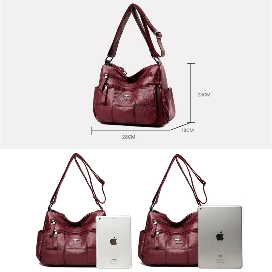 Genuine Brand Leather Sac Luxury Handbags Women Bags Designer Shoulder Crossbody Hand Bags for Women 2022 Purses and Handbags - https://www.luxenorstore.com