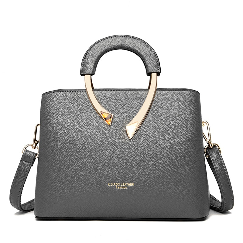 High Quality Leather Casual Crossbody Shoulder Bags for Women 2022 New Luxury Purses And Handbags Women Bags Designer Totes Sac - https://www.luxenorstore.com