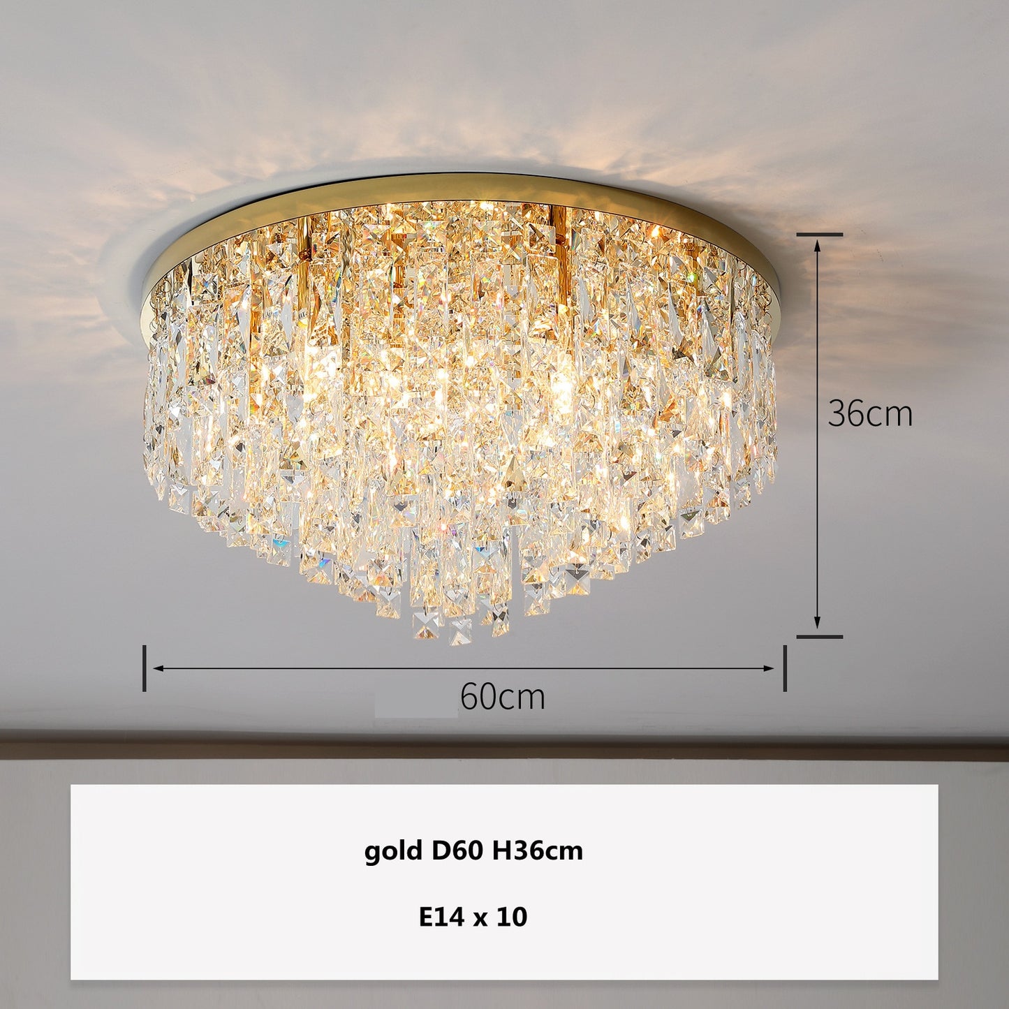 Modern Bedroom Crystals E14 Ceiling Lamp Lustre Lamp Steel Led Ceiling Lights Art Deco Led Chandelier Lighting Fixtures Lamp